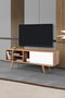 Hanah Home Ela 3333 Soporte para TV Nogal y Blanco